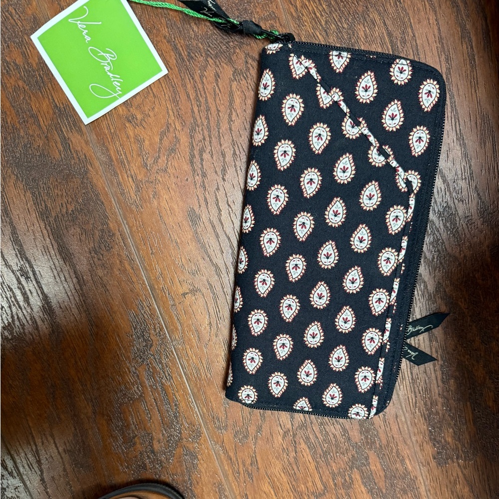 Black and White Patterned Clutch